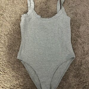 Kids Grey One Piece Swimsuit